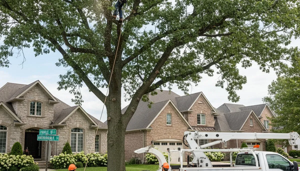 Professional tree removal service in Royal Oak MI by treetrimmingroyaloak.com crew
