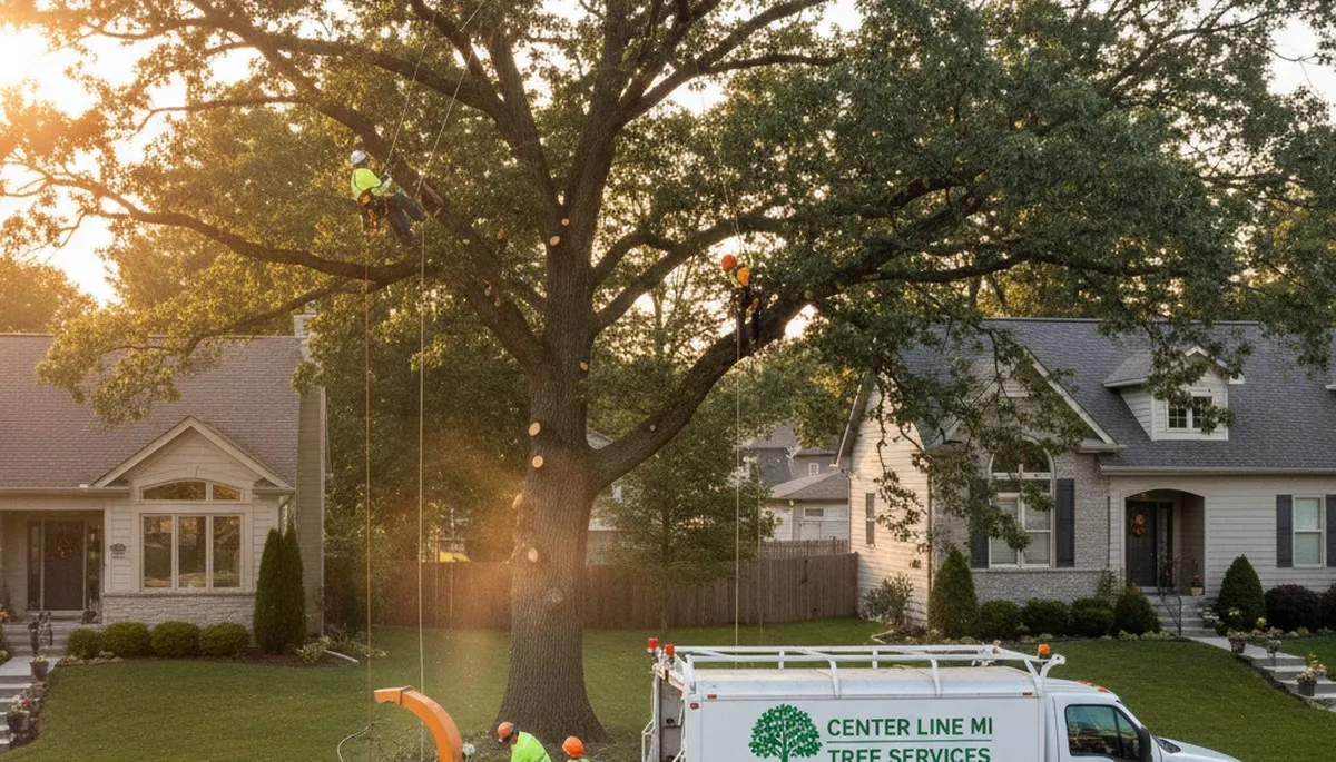Professional tree removal service in Royal Oak MI by local certified arborists