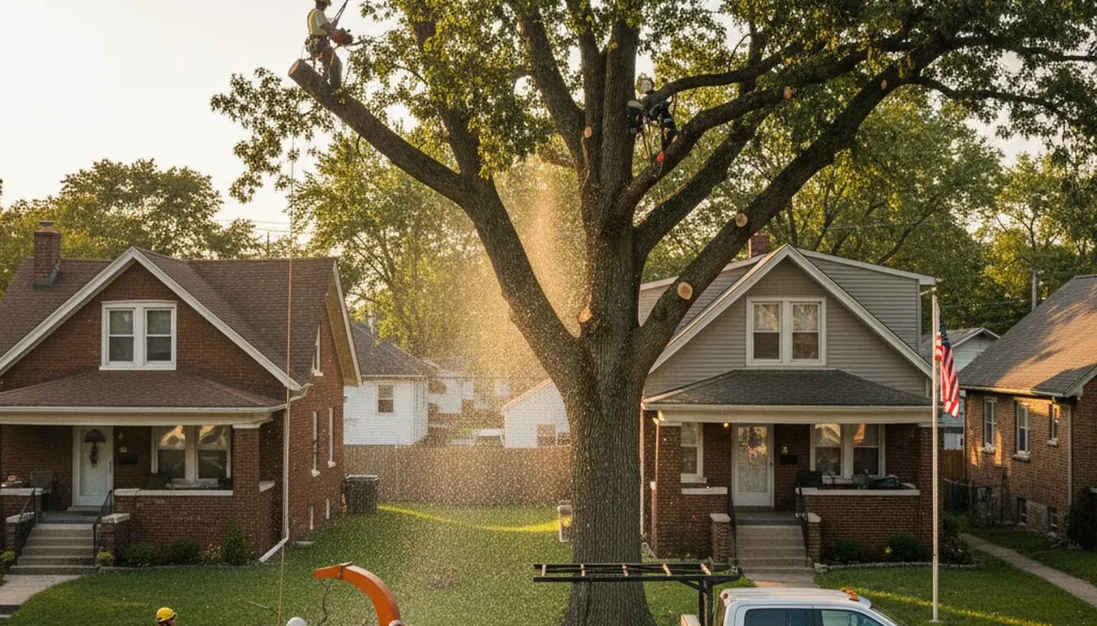 Professional tree removal and trimming service in Royal Oak MI by local arborist experts