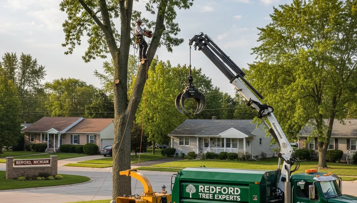 Professional tree removal service in Royal Oak, MI by certified arborists at Tree Trimming Royal Oak